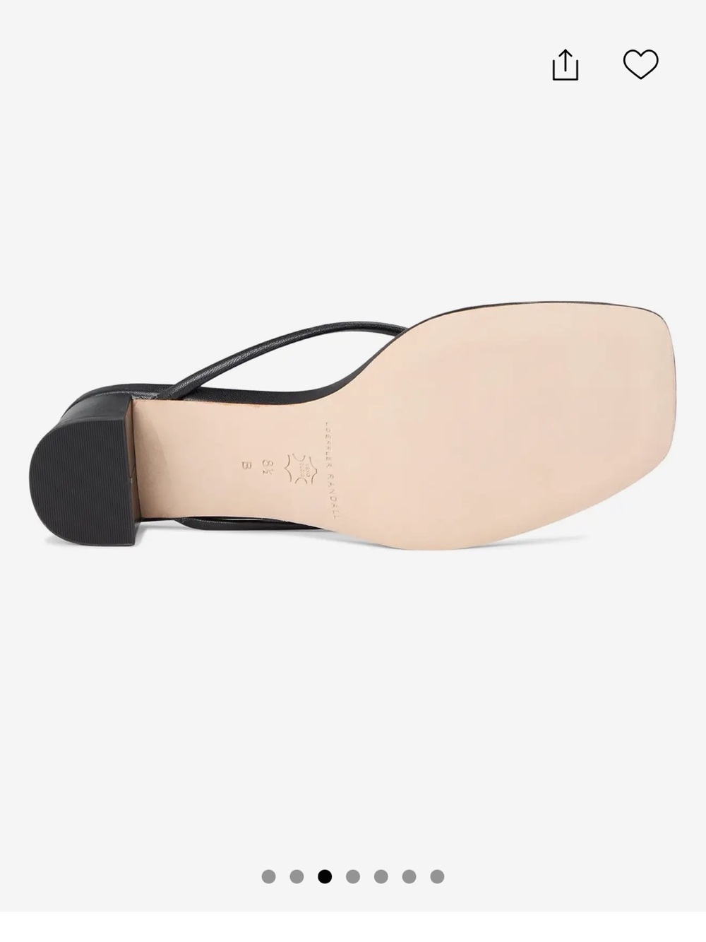 Loeffler Randall Odessa Heeled Sandals 8M - Picture 6 of 7